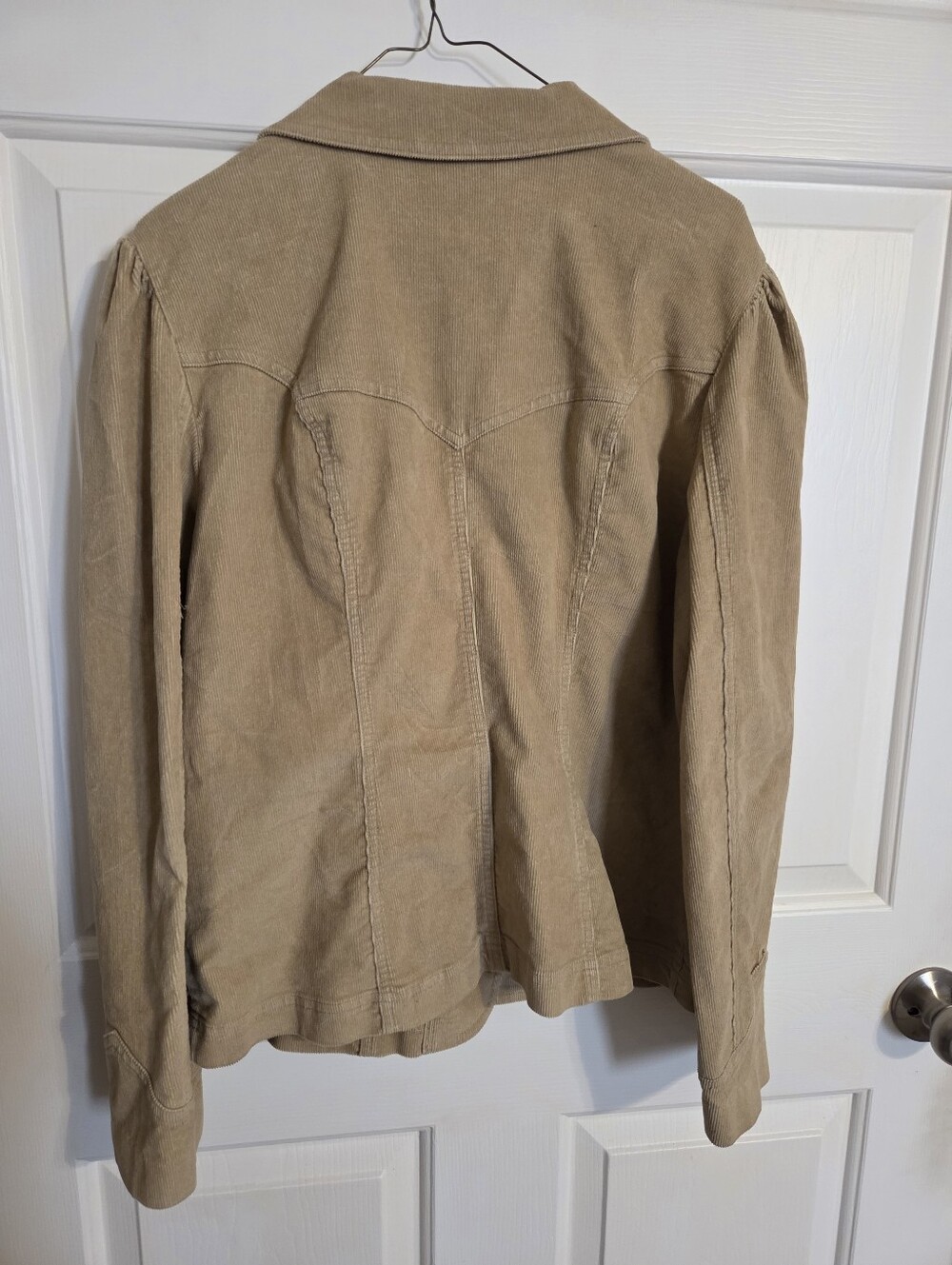 Mossimo Tan Western Corduroy Jacket XL Vintage 90s - Picture 5 of 9